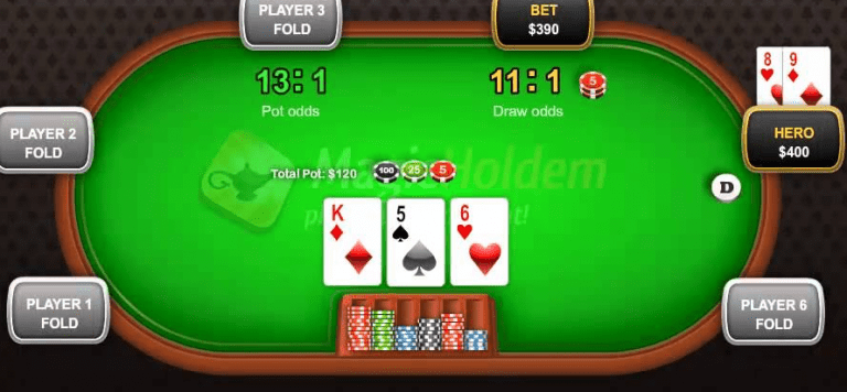 poker hand equity range calculator
